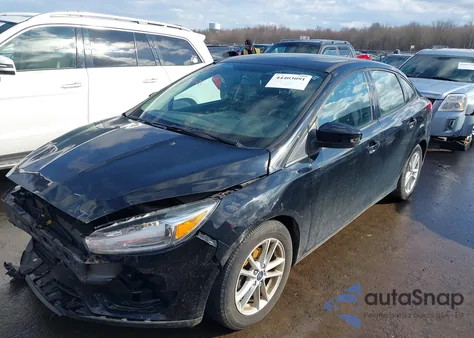2017 Ford Focus Se from USA, damaged, VIN 1FADP3F28HL313286
